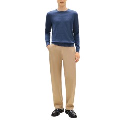 Tommy Hilfiger Jersey Essential Ssnl Cotto Azul Oscuro Aegean Sea Heather Hombre