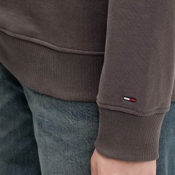 Tommy Hilfiger Sudadera Logo 1 Marrón Oscuro Black Walnut Mujer