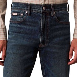 Calvin Klein Pantalón Vaquero Jeans Standard Straight Fit Azul Oil Slick Hombre