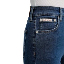 Calvin Klein Pantalón Vaquero Jeans Azul Winter Storm Mujer