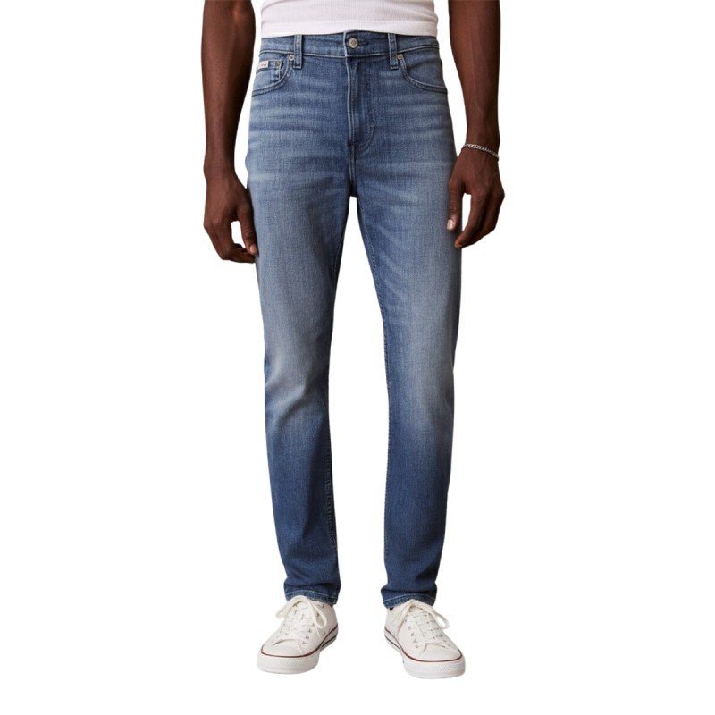 Calvin Klein Pantalón Vaquero Jeans Slim Tapered Jeans Azul Embers Hombre