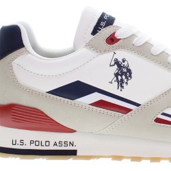 US Polo ASSN Zapatilla Casual Tabry006M Blanco Beige Hombre