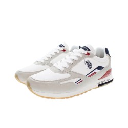 US Polo ASSN Zapatilla Casual Tabry006M Blanco Beige Hombre