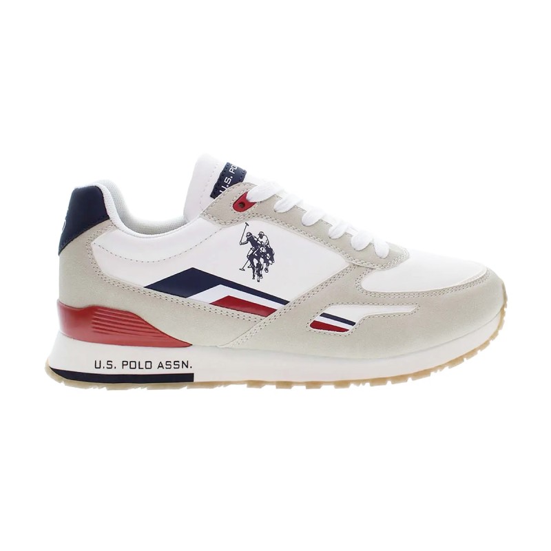 US Polo ASSN Zapatilla Casual Tabry006M Blanco Beige Hombre