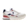 US Polo ASSN Zapatilla Casual Tabry006M Blanco Beige Hombre