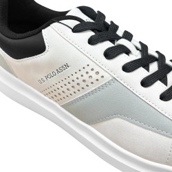 US Polo ASSN Zapatilla Casual George006m Beige Gris Hombre