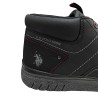 US Polo ASSN Zapatilla Casual Pyro001m Negro Black Hombre
