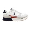 US Polo ASSN Zapatilla Casual Jake001M Blanco BWR Hombre