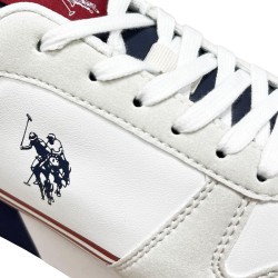 US Polo ASSN Zapatilla Casual Jake001M Blanco BWR Hombre
