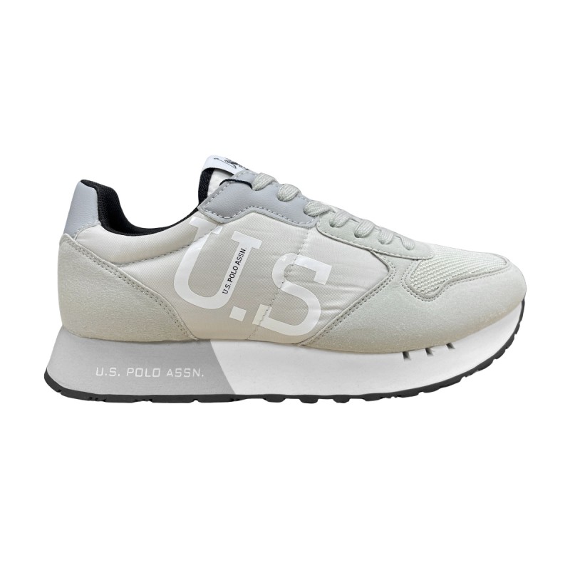 US Polo ASSN Zapatilla Casual Jake002M Gris Verdoso LGR Hombre