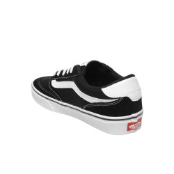 Vans Zapatilla Casual Brooklyn Ls Negro Blanco Black White Hombre
