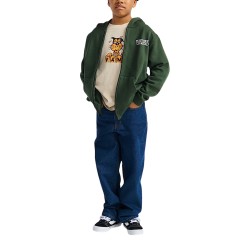 Vans Sudadera Classified Full Zip Verde Niño