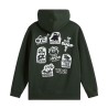 Vans Sudadera Classified Full Zip Verde Niño