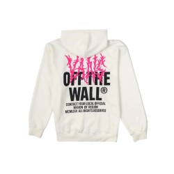 Vans Sudadera Metal Wall Full Zip Blanco White Hombre