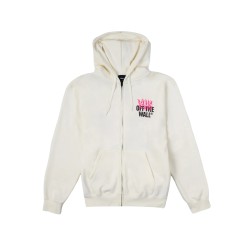 Vans Sudadera Metal Wall Full Zip Blanco White Hombre