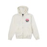 Vans Sudadera Metal Wall Full Zip Blanco White Hombre