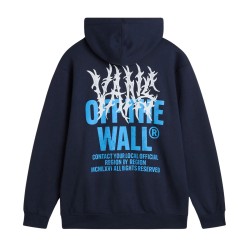 Vans Sudadera Metal Wall Full Zip Azul Marino Hombre