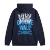 Vans Sudadera Metal Wall Full Zip Azul Marino Hombre
