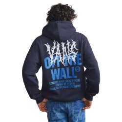 Vans Sudadera Metal Wall Full Zip Azul Marino Hombre