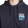 Vans Sudadera Metal Wall Full Zip Azul Marino Hombre