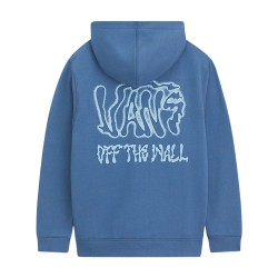 Vans Sudadera Rippled Full Zip Azul Niño