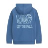 Vans Sudadera Rippled Full Zip Azul Niño