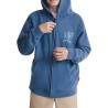 Vans Sudadera Rippled Full Zip Azul Niño