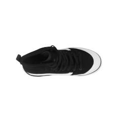 Vans Zapatilla Casual Ashwood Hi Vansguard Negro Blanco Suede Black White Niño