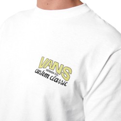 Vans Camiseta Shop Front SS Blanco White Hombre