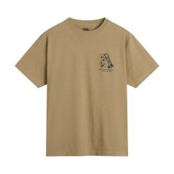 Vans Camiseta Moving Co Verde Bay Leaf Hombre