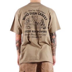 Vans Camiseta Moving Co Verde Bay Leaf Hombre