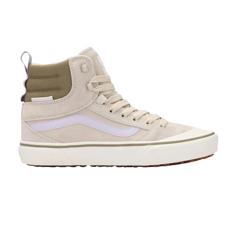 Vans Bota Ashwood Hi Vansguard Beige Suede Oatmeal Mujer