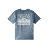 Vans Camiseta Shop Front Gris Verdoso Stormy Weather Niño