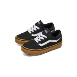 Vans Zapatillas Brooklyn LS Negro Canvas Black Gum Niño