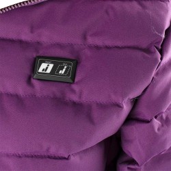 Joluvi Chaqueta Calefactable Reversible Heat Dipa W Verde Caza y Orquidea Oscuro Mujer