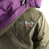 Joluvi Chaqueta Calefactable Reversible Heat Dipa W Verde Caza y Orquidea Oscuro Mujer