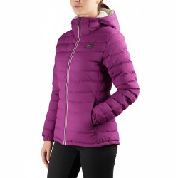 Joluvi Chaqueta Calefactable Reversible Heat Dipa W Crudo Orquidea Oscuro Mujer