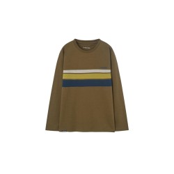 Astore Camiseta Cohen Verde Kaki Rayas Niño