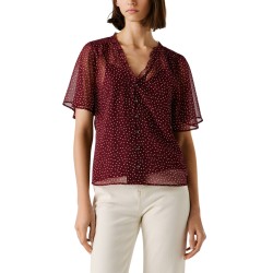Pepe Jeans Camisa Loraine Burdeos Lotus Red Mujer