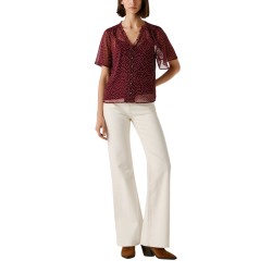 Pepe Jeans Camisa Loraine Burdeos Lotus Red Mujer