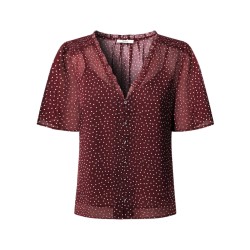 Pepe Jeans Camisa Loraine Burdeos Lotus Red Mujer