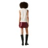 Pepe Jeans Camiseta Ben Blanco Roto Oyster White Mujer