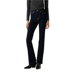 Pepe Jeans Pantalón Vaquero Jeans Flare Azul Oscuro Denim Mujer