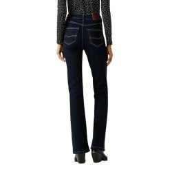 Pepe Jeans Pantalón Vaquero Jeans Flare Azul Oscuro Denim Mujer