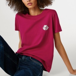 Pepe Jeans Camiseta Brule Rosa Peen Pink Mujer