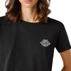 Pepe Jeans Camiseta Brule Negro Black Mujer