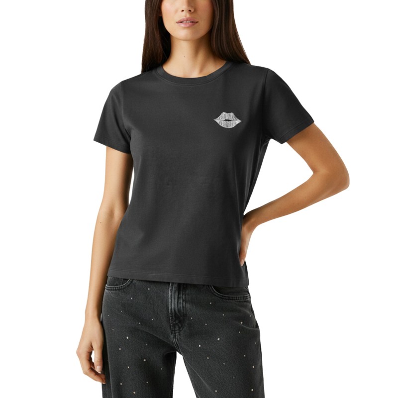 Pepe Jeans Camiseta Brule Negro Black Mujer