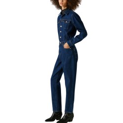 Pepe Jeans Peto Vala Azul Oscuro Denim Mujer
