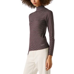 Pepe Jeans Camiseta Binty Gris Rojo Marl Grey Mujer