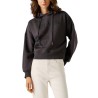 Pepe Jeans Sudadera Berenina Gris Oscuro Washed Black Mujer